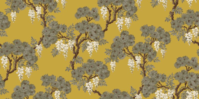 Китайские обои для стен