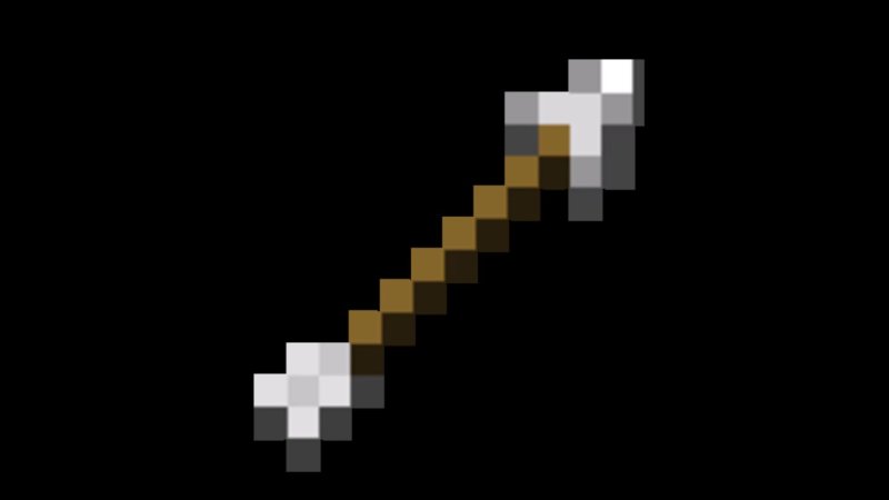 Стрела из МАЙНКРАФТА без фона