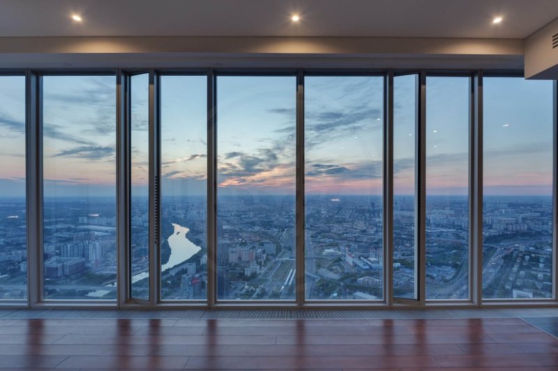 Скай Ривер панорамные окна