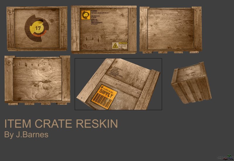 Half Life 2 ящики с патронами