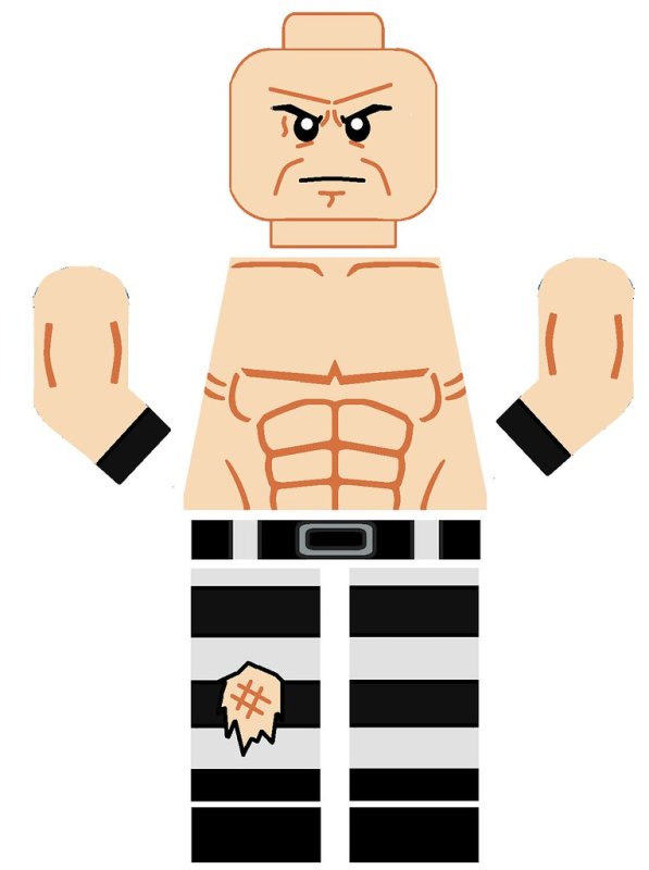 Торс лего человечка