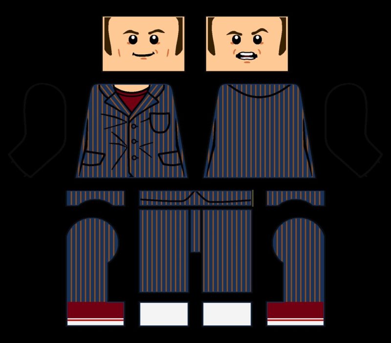 LEGO Doctor who Decals