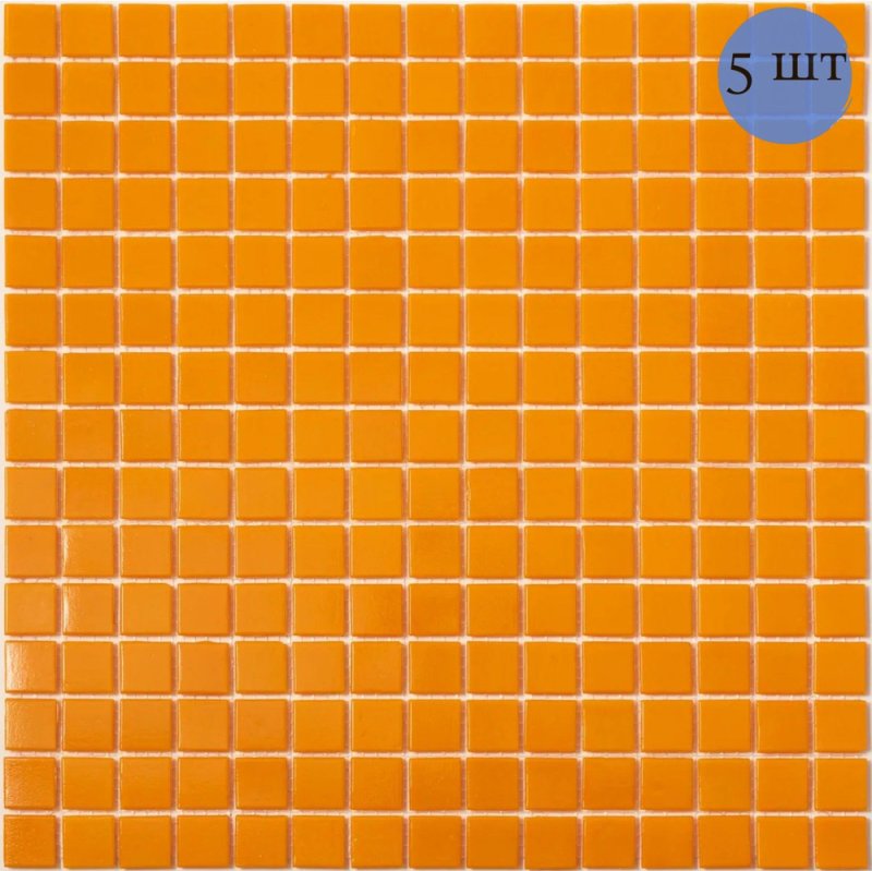Мозаика Bonaparte стеклянная Orange Glass 30х30 см