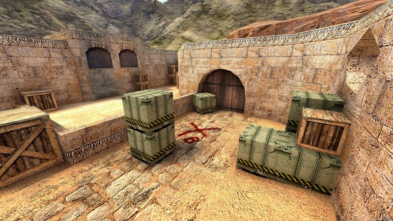 Counter Strike 1.6 dust2