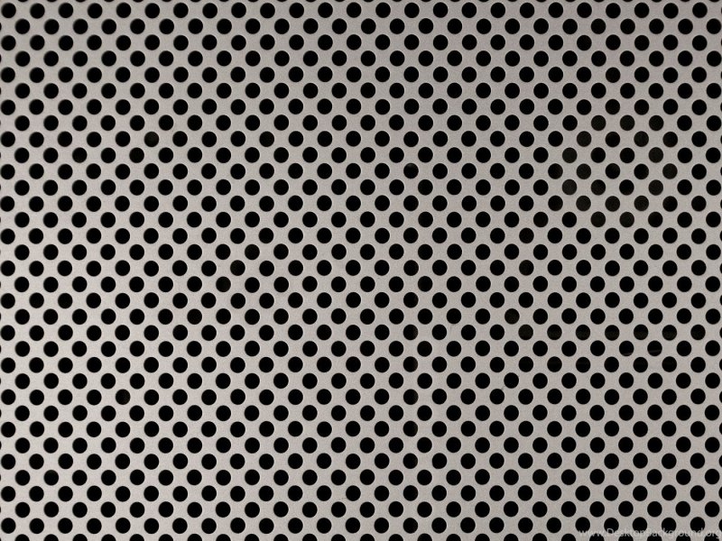 Сетка перфорированная металлическая