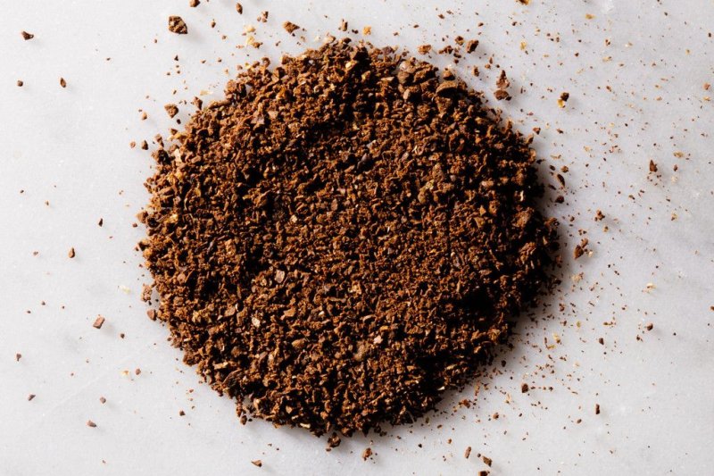 Рассыпанный молотый кофе