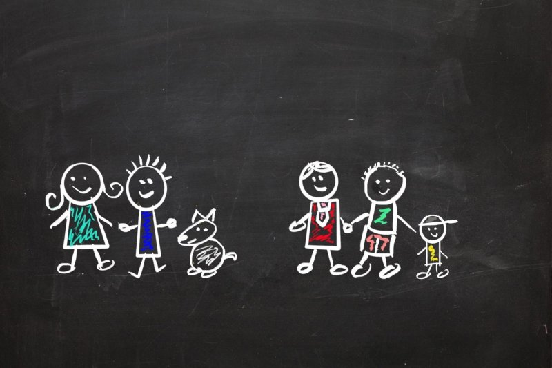 Надписи мелом в детскую