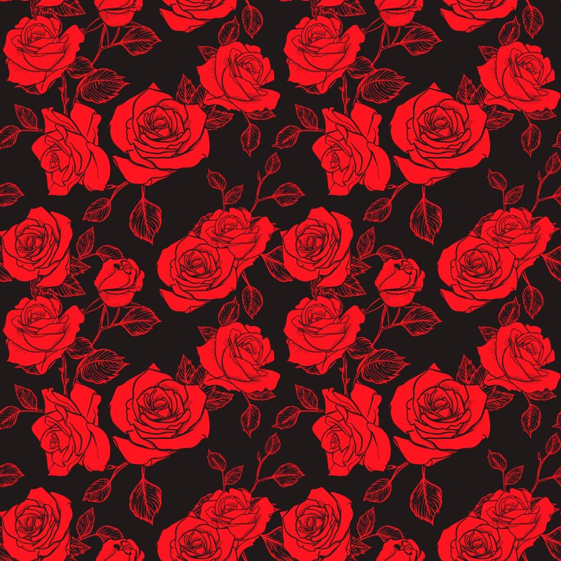 Паттерн цветы