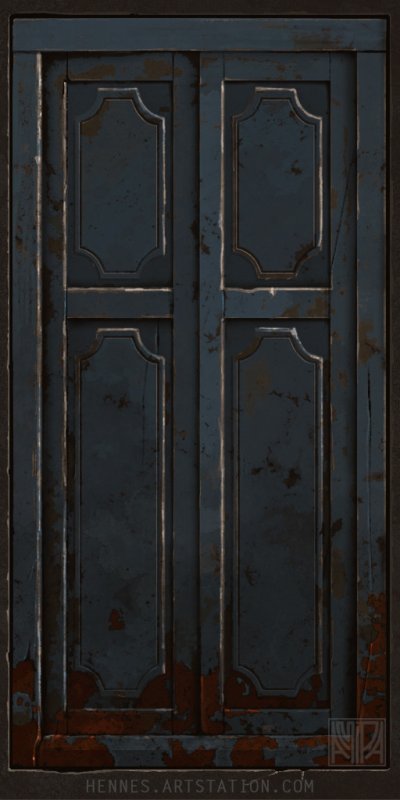 Текстура двери