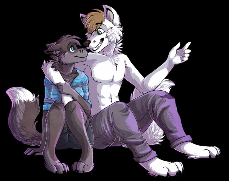 Фурри Фокс Вульф яой