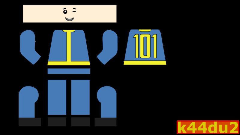 Лего декали фоллаут