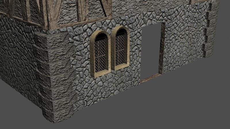 Окна текстура средневековые