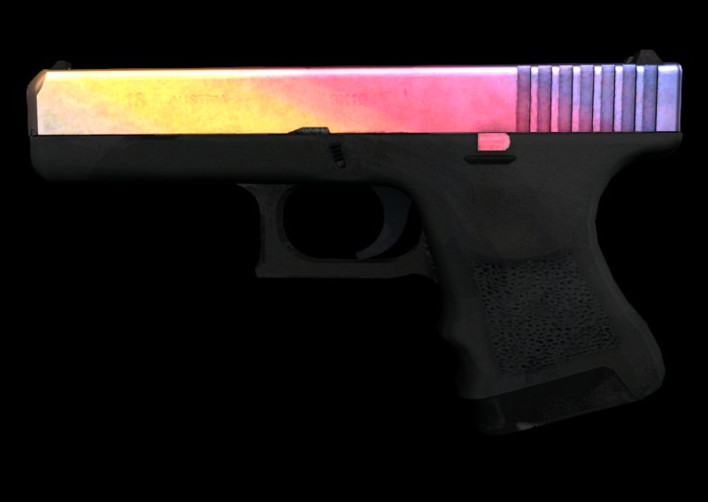 Глок 18 градиент