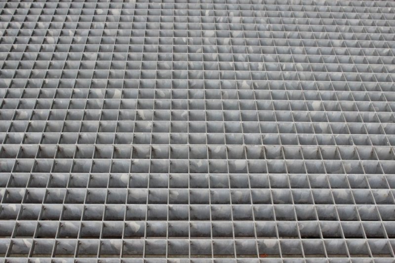 Стальной решетчатый настил