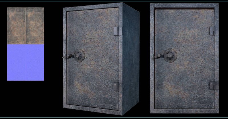 Старый сейф