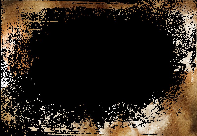 Рамка с размытыми краями