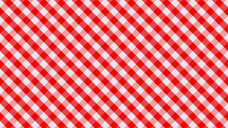 Скатерть в красно белую клеточку