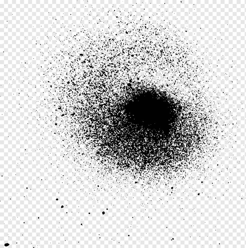 Брызги от баллончика