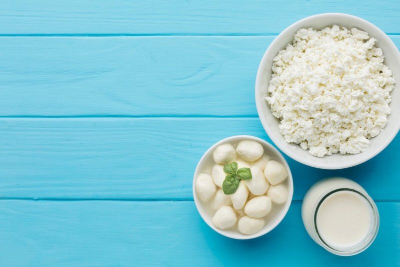 Молочные продукты фон