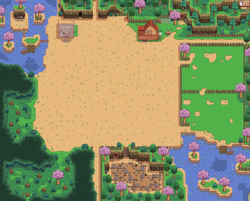 Фермы Stardew Valley Extended