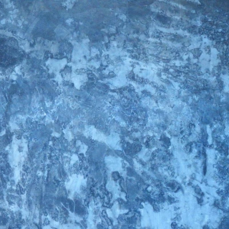 Голубая штукатурка