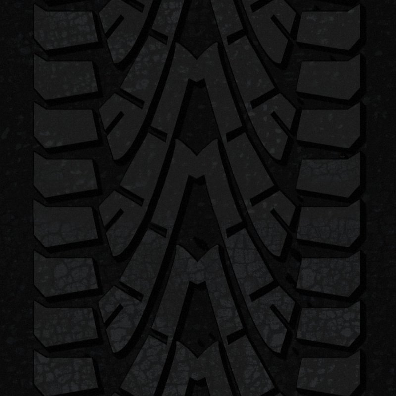 Текстура протектора шины