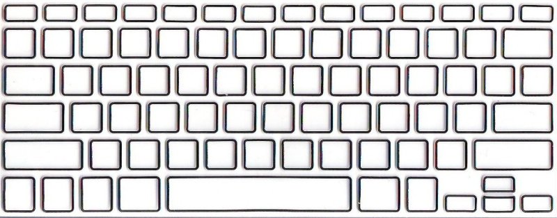 Текстура клавиатуры для блендера