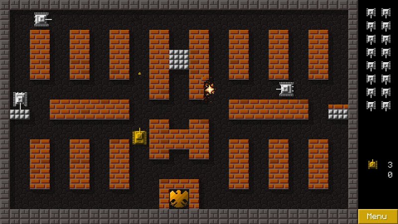 Танчики аркада 2д