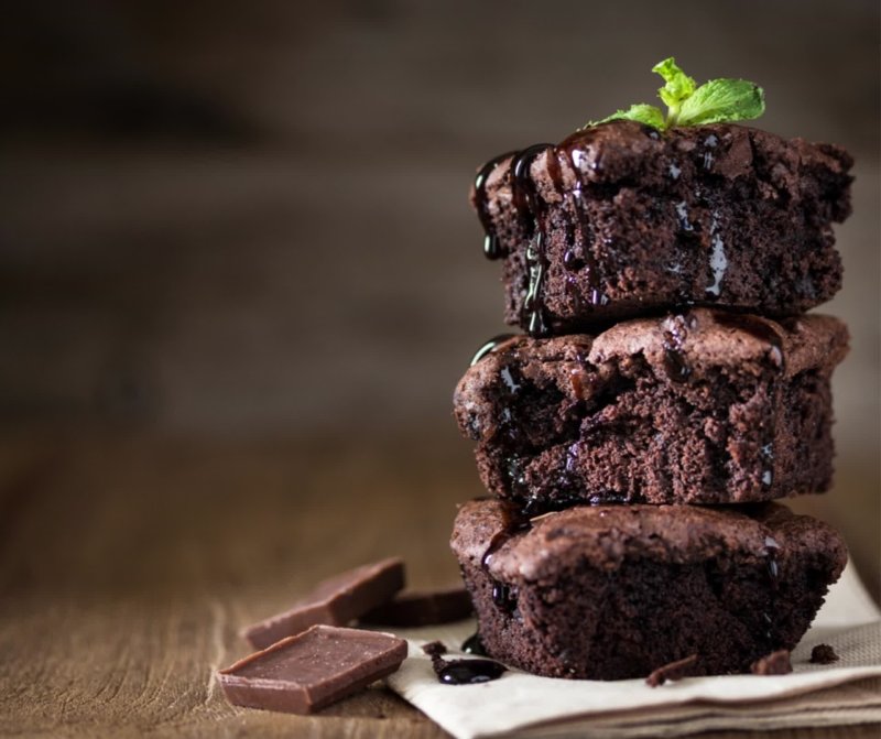 Шоколадное пирожное Брауни