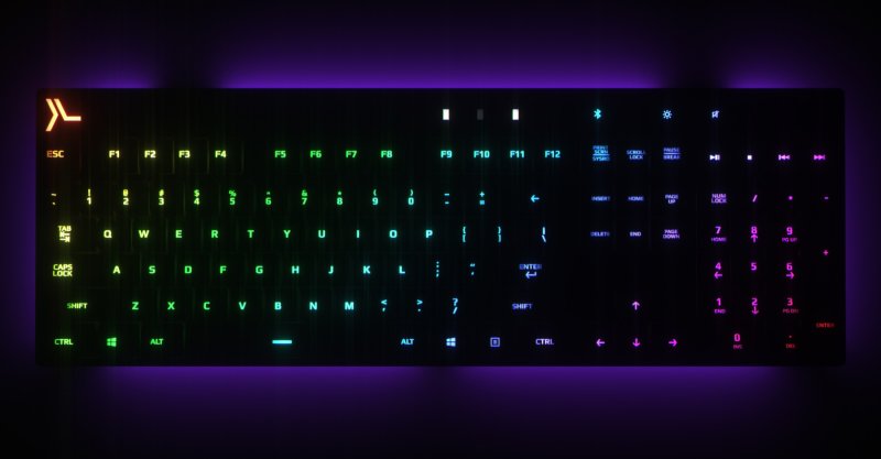 Logitech Keyboard 3d model