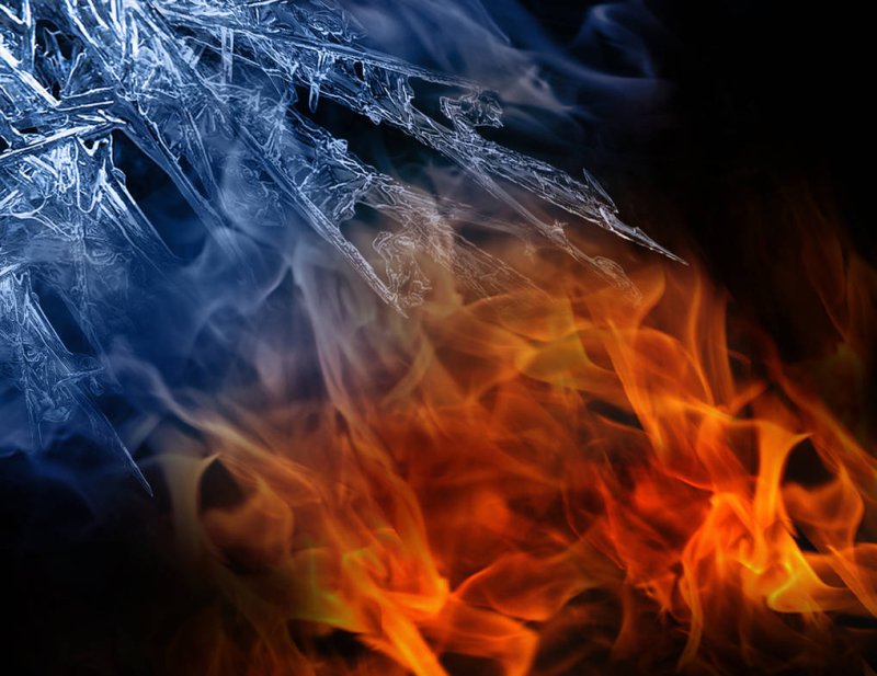 Огонь фон