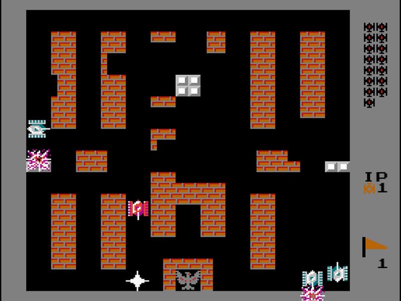 Battle City игра Денди