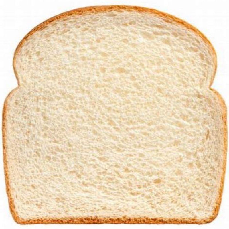 Кусочек белого хлеба