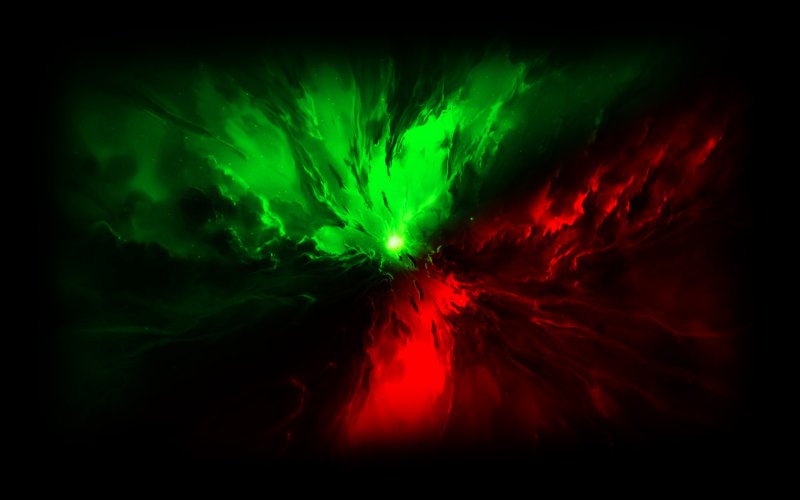 Красный и зеленый