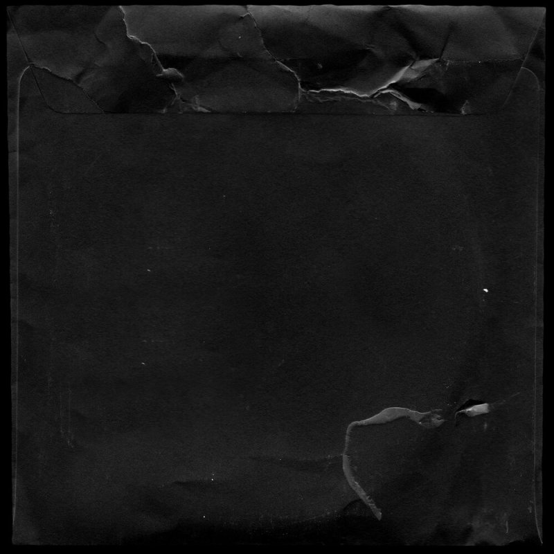 Старая потертая черная бумага