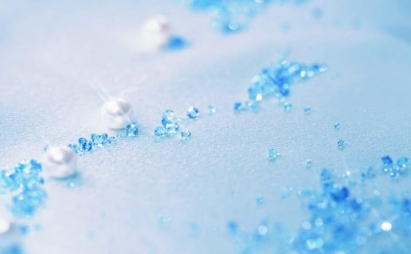 Красивый голубой