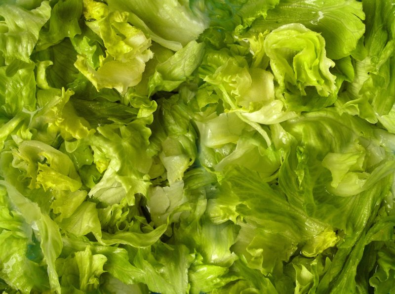 Салатный лист текстура