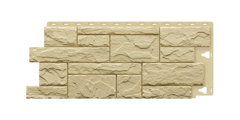 Панель фасадная Docke сланец 1052х432 мм Куршевель