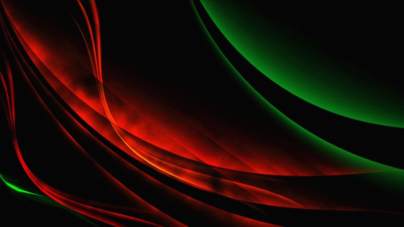 Зеленая абстракция