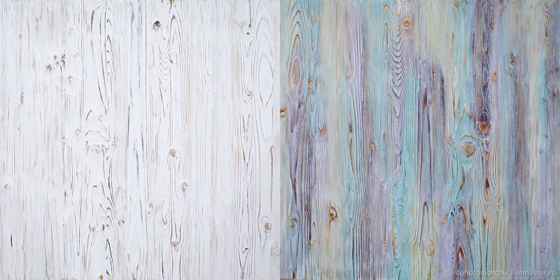 Крашеное дерево