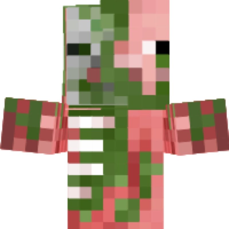 Зомби-свиночеловек майнкрафт