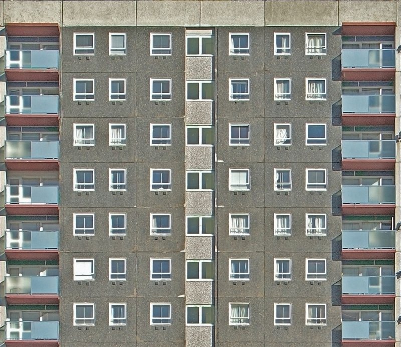 Панельный многоэтажный дом