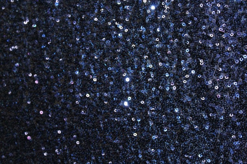 Блестки черные