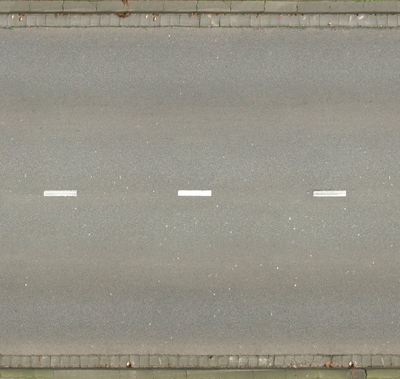 Асфальт с разметкой