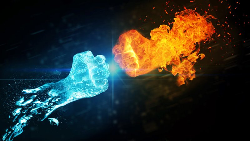 Огонь против льда