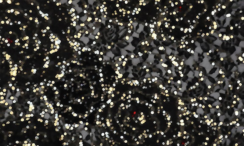 Блестки на черном фоне