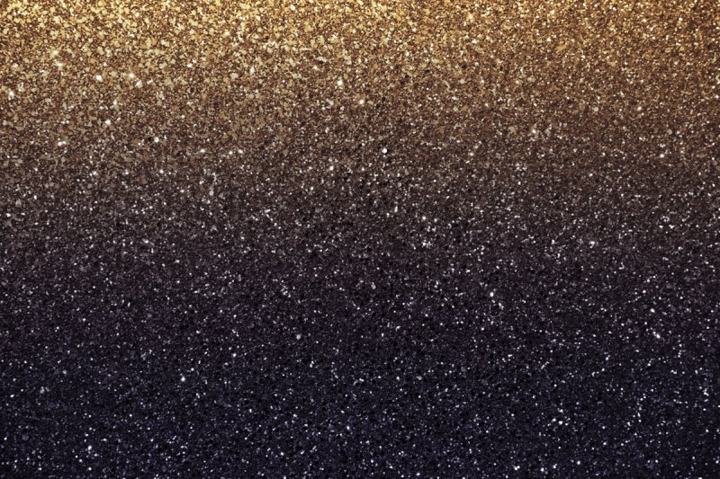 Блестки черные