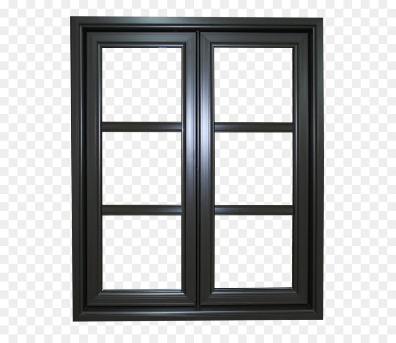 Пластиковое окно на прозрачном фоне