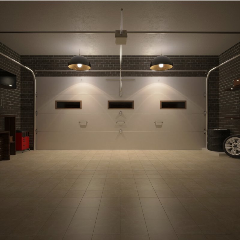 Дизайнерская отделка гаража