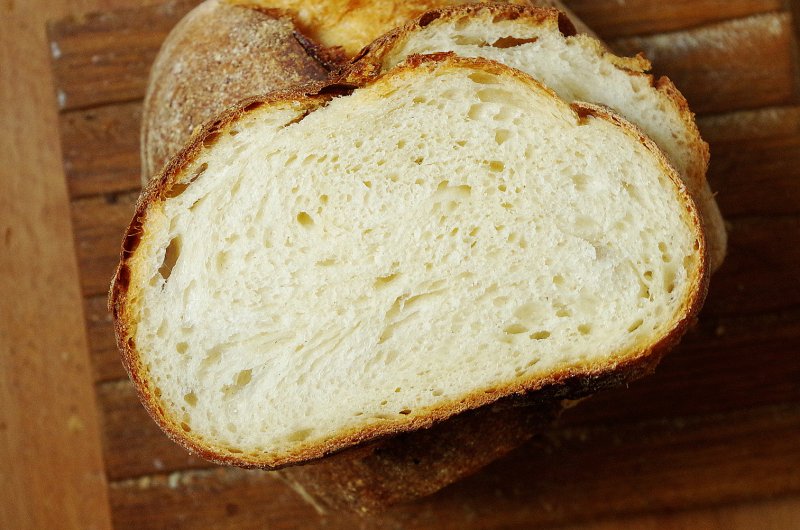 Текстура мякиша хлеба